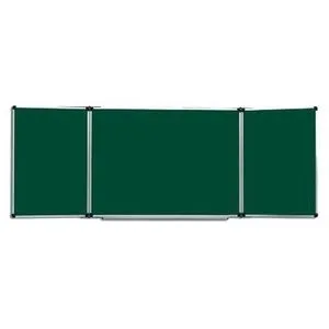 Доска для мела ABC-Office (100х300) в рамке X-line, трехсекционная 821030