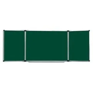 Доска для мела ABC-Office (400x100) в рамке X-line, трехсекционная 821040