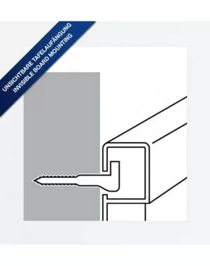 Дошка інформаційна для шпильок одностороння пробкова 1200x900 мм Magnetoplan System-Pinboard Cork 11005B24 - Фото 3