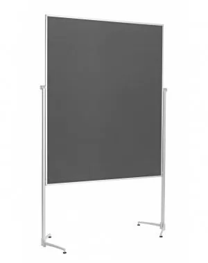 Доска модерационная мобильная 1200x1500 Magnetoplan Evolution Felt-Gray Mobile 1151101 - Фото 1