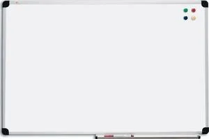 Доска настенная ABC-Office сухостираемая для маркера 90х120 алюминиевая рама s line 119012