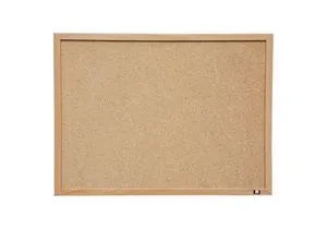 Доска пробковая 90х120см рамка MDF Optima O75134