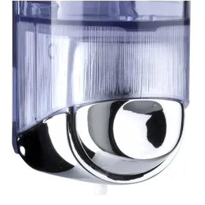 Дозатор Atma рідкого мила 0.17 л хромований пластик A58300, Дозатори (диспенсери) для рідкого мила - фото 1