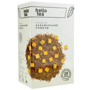 Етнічний чай Hello Tea Карамельний Ройбуш фільтр-пак 20 шт hellotea.0004, Трав'яний чай - фото 2