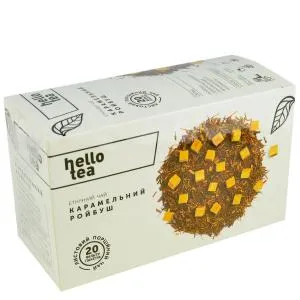 Этнический чай Hello Tea Карамельный Ройбуш фильтр-пак 20 шт hellotea.0004, Травяной