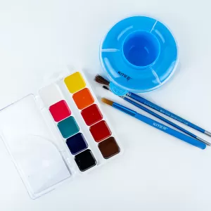 Краски акварельные 10 цв Kite Classic K-060 - Фото 3
