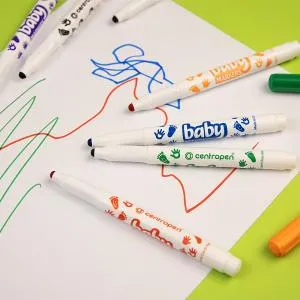Фломастеры CENTROPEN 8660 Baby набор 8 шт 8660/08, Фломастеры - фото 4