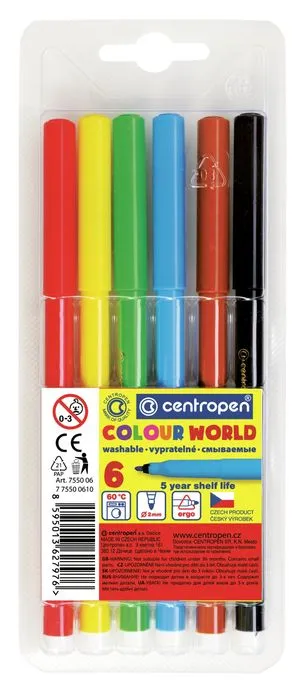 Фломастеры COLOUR WORLD Centropen 7550 - Фото 2