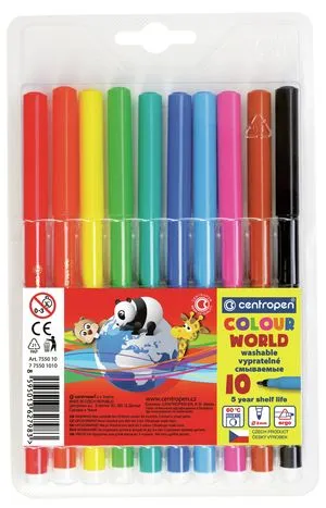 Фломастеры COLOUR WORLD Centropen 7550 - Фото 3