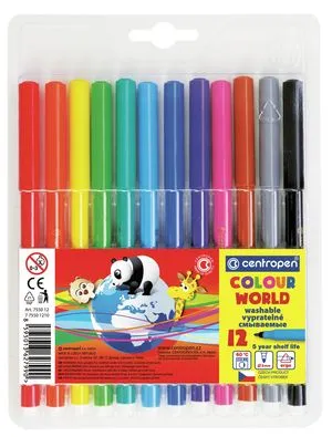 Фломастеры COLOUR WORLD Centropen 7550 - Фото 4