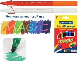 Фломастеры Centropen Magic 8649