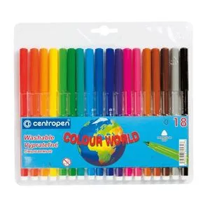 Фломастеры COLOUR WORLD Centropen 7550 - Фото 4