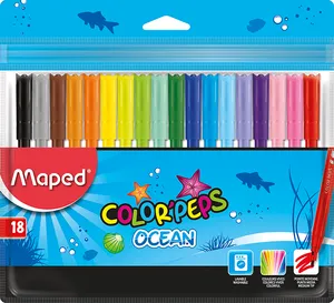Фломастеры COLOR PEPS Ocean Maped MP.84572 - Фото 2