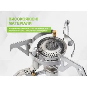 Газовая горелка BRS нержавеющая сталь BRS-6, Газовые горелки - фото 3