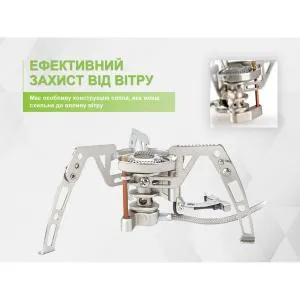 Газовая горелка BRS нержавеющая сталь BRS-6, Газовые горелки - фото 4