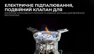 Газовая горелка BRS нержавеющая сталь BRS-69, Газовые горелки - фото 14