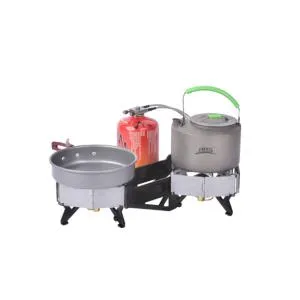 Газовая горелка BRS двойная нержавеющая сталь BRS-32, Газовые горелки - фото 4