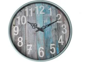Часы настенные Optima пластиковые RETRO цвет дерева O52107, Часы