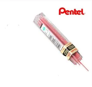 Грифель 0.5 мм HB Hi-Polimer 12 шт Pentel PPR-5 (червоний)