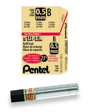 Грифель Pentel super C505 0.5 мм - Фото 2