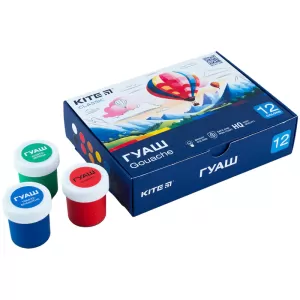 Гуаш 12 кол 20 мл Kite Classic K-063 - Фото 1