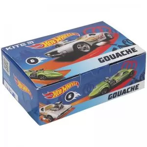 Гуашь Kite Hot Wheels 6 цветов х 20 мл HW21-062