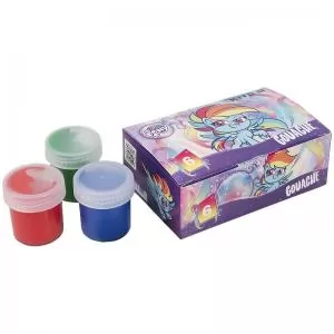 Гуашь Kite My Little Pony 6 цветов х 20 мл LP21-062 - Фото 1