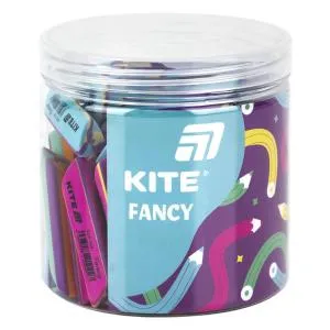 Резинка Kite цветная Fancy ассорти K25-104, Ластики - фото 1