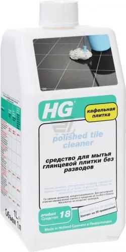 Средство для мытья глянцевой плитки без разводов, 1л, HG 0149835