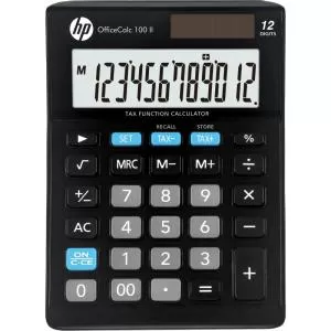 Калькулятор компактный настольный HP OfficeCalc 100 II 12-разрядный HP-OC-100 II