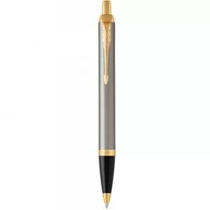 Шариковая ручка Parker IM 17 Brushed Metal GT BP 22 232