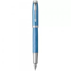 Ручка перьевая Parker IM 17 Premium Blue CT FP F 24 411