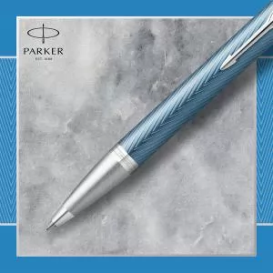 Ручка шариковая Parker IM 17 Premium Blue Grey CT BP 24 932 - Фото 3