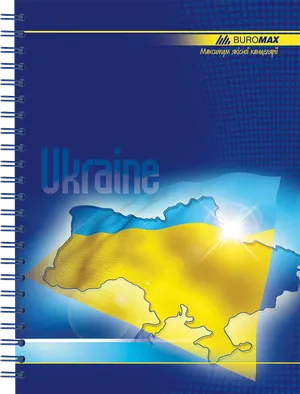 Блокнот для записів А5 96 аркушів на пружині м'яка обкладинка BM.2412 Buromax - Фото 5