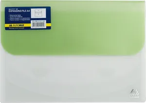 Папка А4 на липучке Travel 4 отделения Buromax BM.3707-99 - Фото 2