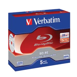 Диск Verbatim Blu-Ray 25Gb 2 Case 5 d.43615