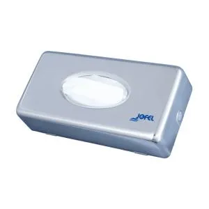 Диспенсер для косметических салфеток JOFEL нержавеющая сталь блестящая AH66500, Держатели для салфеток