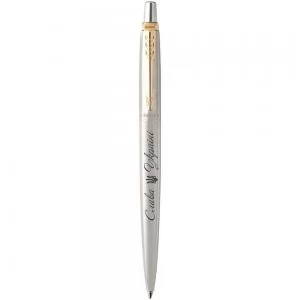 Шариковая ручка Parker JOTTER 17 с гравировкой Stainless Steel GT BP 16 032 - Фото 7