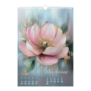 Календар настінний 2026 А3 1 пружина Buromax Flowers BM.210604, Календарі - фото 11