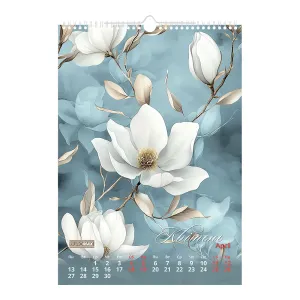 Календар настінний 2026 А3 1 пружина Buromax Flowers BM.210604, Календарі - фото 4