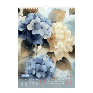 Календар настінний 2026 А3 1 пружина Buromax Flowers BM.210604, Календарі - фото 6