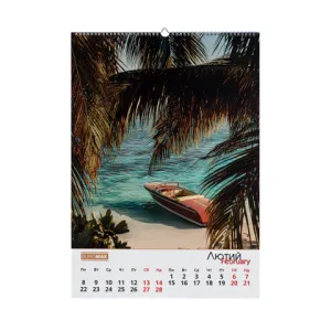 Календарь настенный Buromax 2027г А2 1 пружина Tropic BM.210655, Календари - фото 11