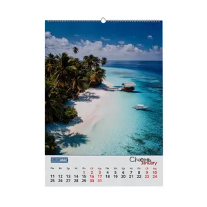 Календарь настенный Buromax 2027г А2 1 пружина Tropic BM.210655, Календари - фото 12