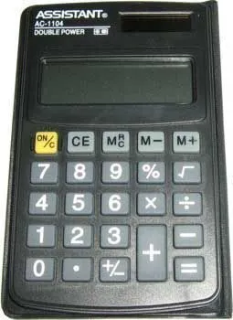 Калькулятор Assistant AC-1104 BK