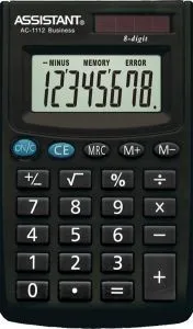 Калькулятор Assistant AC-1112 black