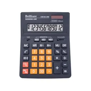 Калькулятор Brilliant 12 розрядів CDB1201-ORN, Калькулятори