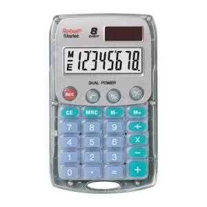Калькулятор кишеньковий Rebell Starlet RE-Starlet BX 8р. сріблястий