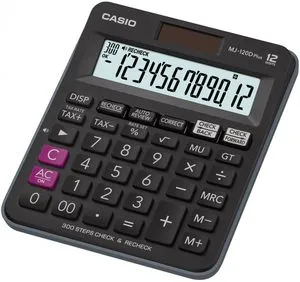 Калькулятор настольный 12 разрядный CASIO MJ-120DPLUS