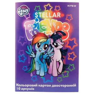 Картон кольоровий двосторонній My Little Pony Kite LP19-255