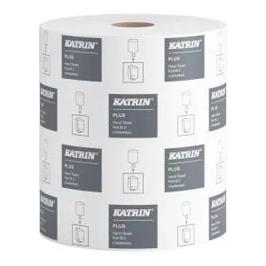 Полотенца KATRIN PLUS в рулонах 2 слоя 100м 97517, Полотенца